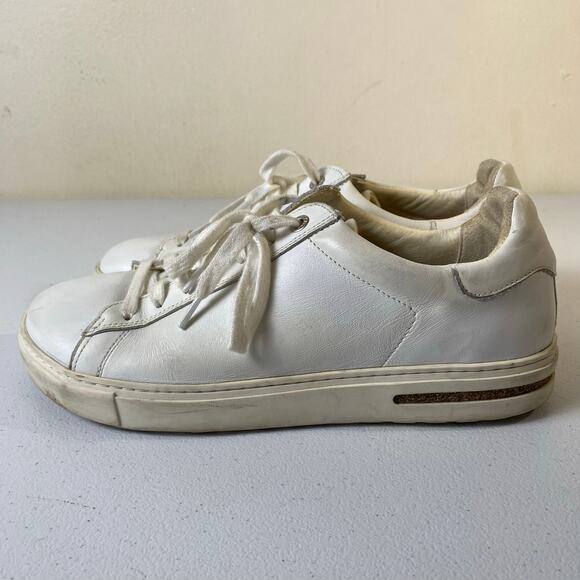 Birkenstock Bend Low Leather EU 40 / L9 M7 Unisex White Sneaker Comfort Neutral - Picture 1 of 16